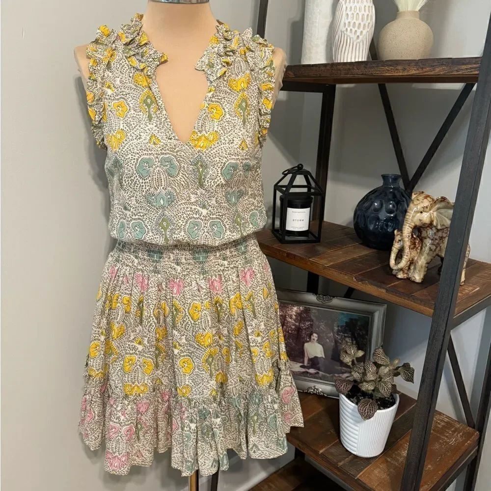 NWT Anna Cate Morgan Mini Dress 100% Cotton Women’s SIZE LRG